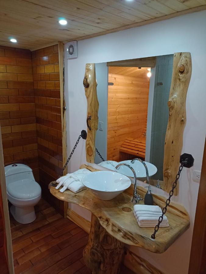 Cabana En La Calera El Pinar Buitenkant foto